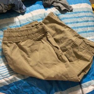 18H elastic waist cargo shorts